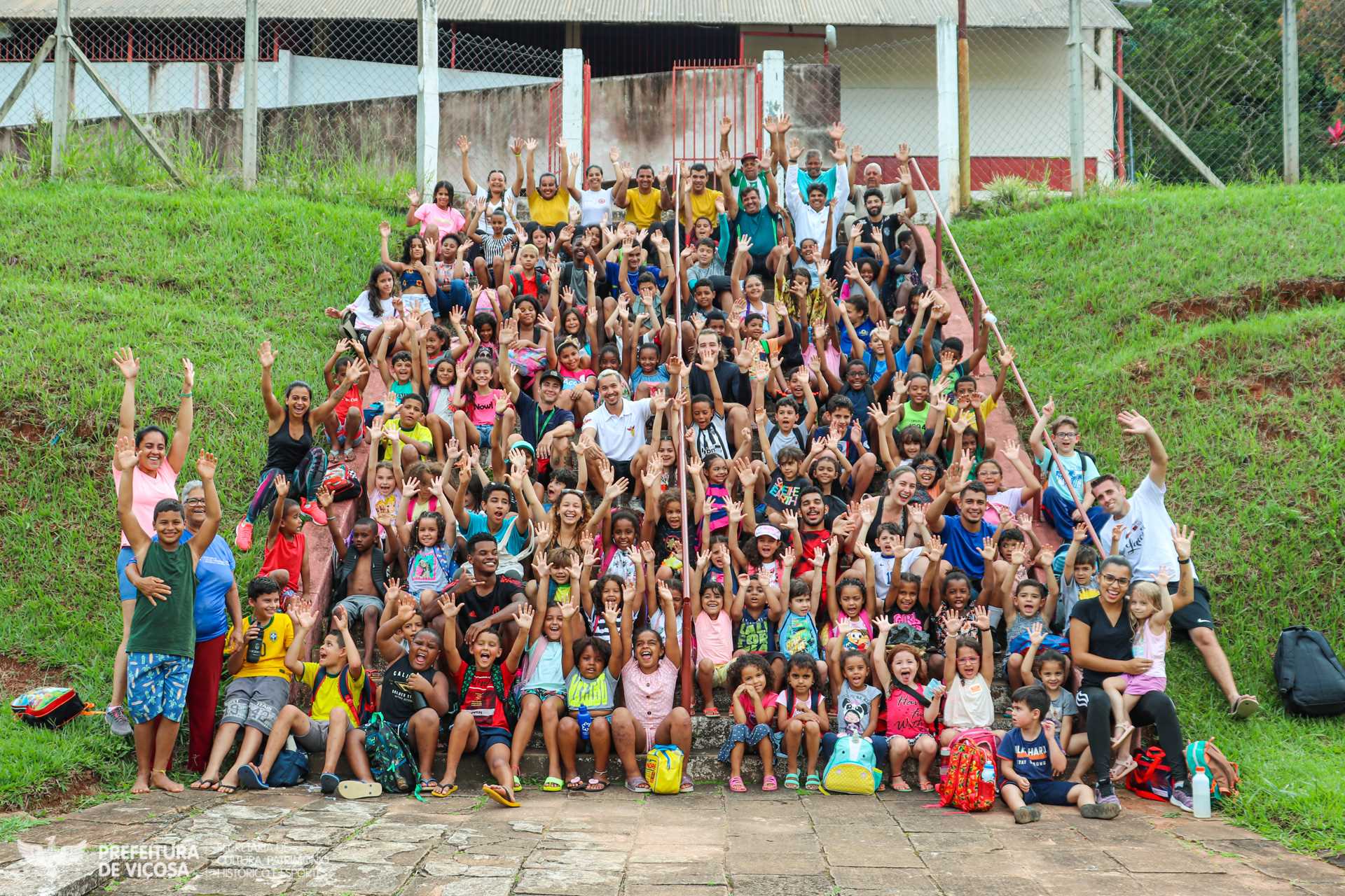 Viçosa Colônia de Férias movimenta o Complexo Esportivo Municipal