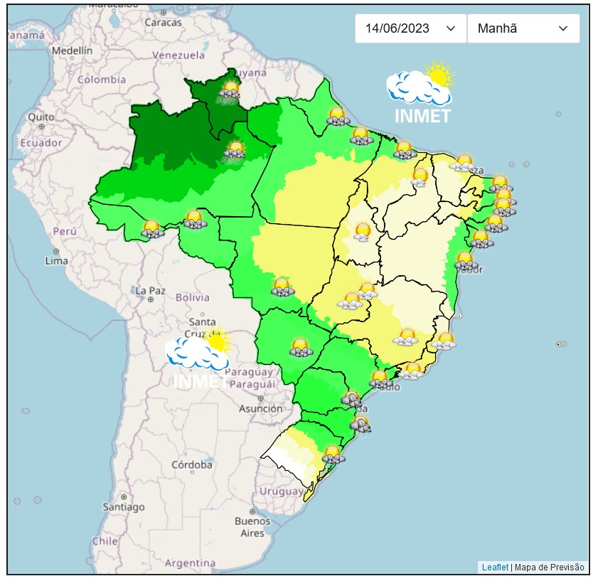 Previs O Do Tempo Para Vi Osa E Regi O Nesta Quarta Feira