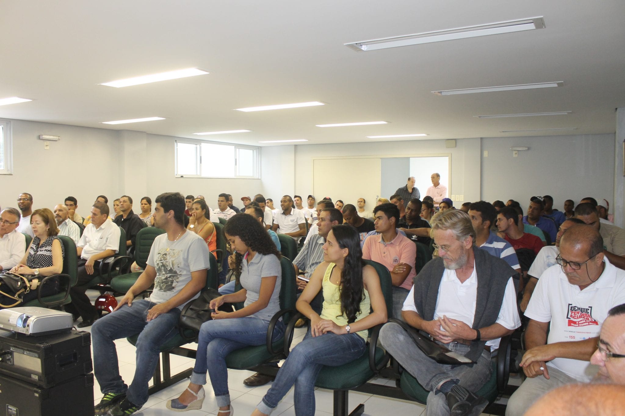 Agentes preparados no combate à dengue