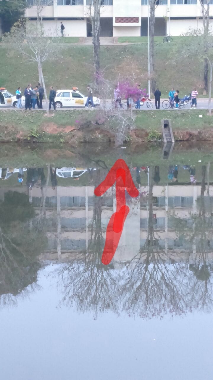 Corpo de idoso é encontrado dentro da lagoa da UFV