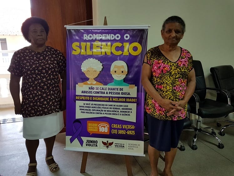 SECRETARIA DE ASSISTÊNCIA SOCIAL DA PMV REALIZA EVENTO PARA DISCUTIR VIOLÊNCIA COM IDOSO