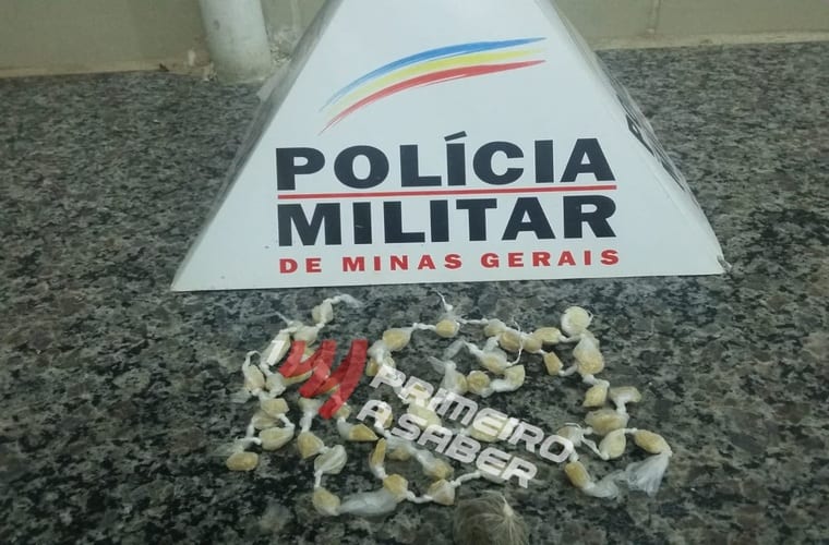 POLÍCIA APREENDE DROGAS NO INÁCIO MARTINS EM VIÇOSA