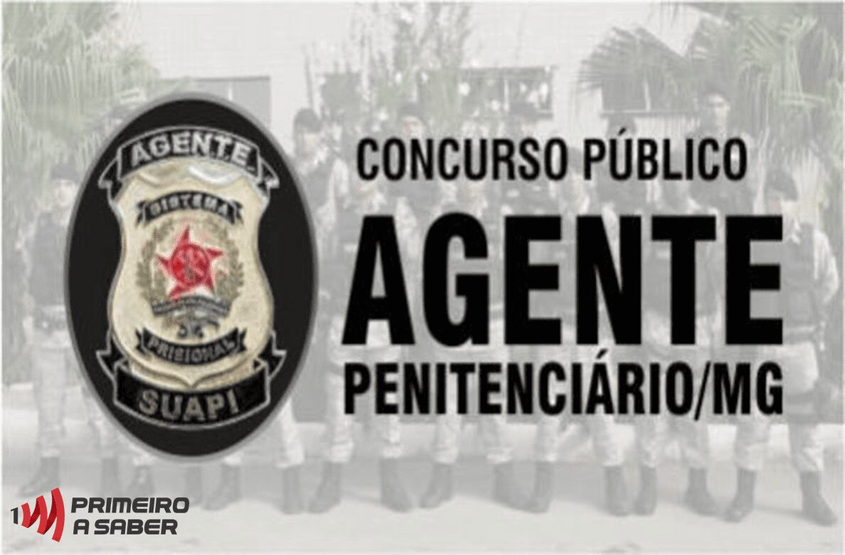 CONCURSO PARA AGENTE PENITENCIÁRIO DE MG DEVE ABRIR 2.300 VAGAS