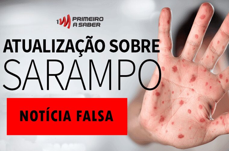 NOTÍCIA DE CONFIRMAÇÃO DE SARAMPO EM VIÇOSA É FALSA