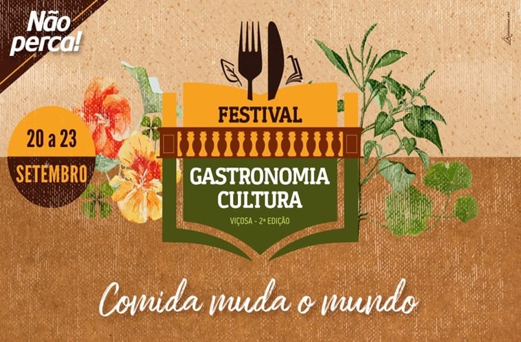 FESTIVAL DE GASTRONOMIA E CULTURA DE VIÇOSA ACONTECE ESSE FIM DE SEMANA