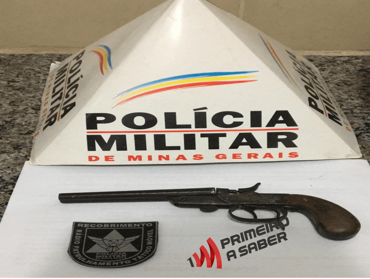 PM PRENDE AUTORES POR TENTATIVA DE ROUBO E POSSE DE ARMA