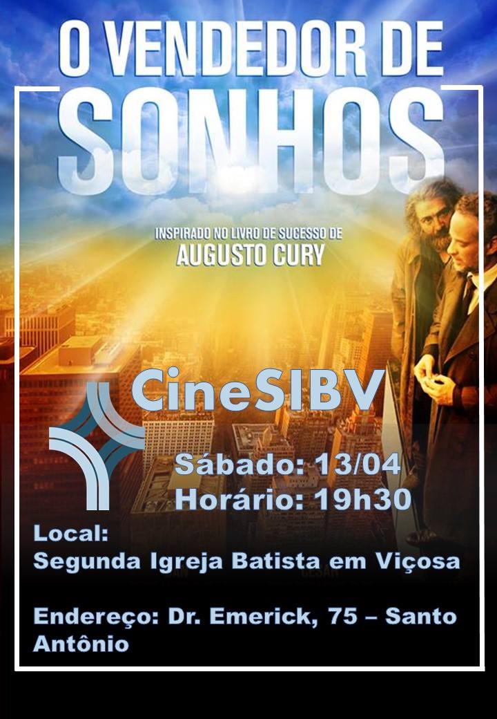 CINE SIBV EXIBE FILME “O VENDEDOR DE SONHOS”