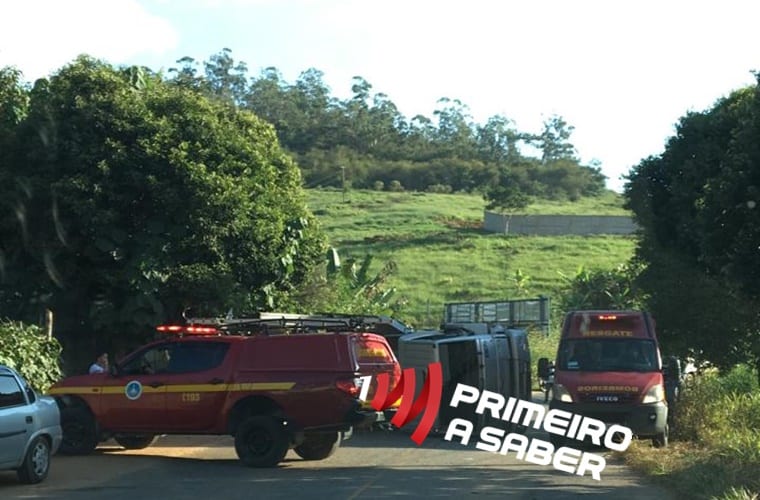 ACIDENTE ENTRE CARRO E CAMINHÃO NA RODOVIA VIÇOSA-PORTO FIRME