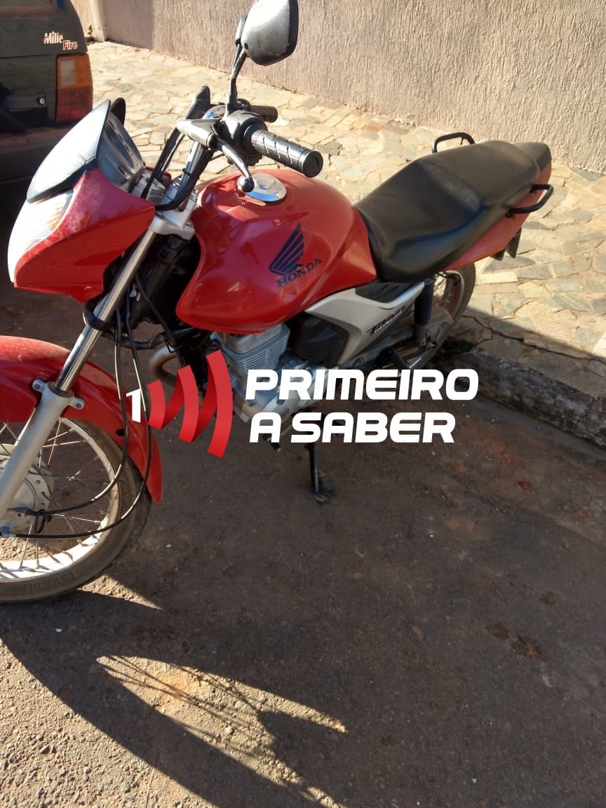 PM PRENDE JOVEM COM MOTO FURTADA EM SÃO MIGUEL DO ANTA