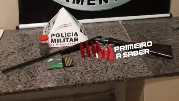 HOMEM É PRESO COM ARMAS DE FOGO NO NOVA ERA