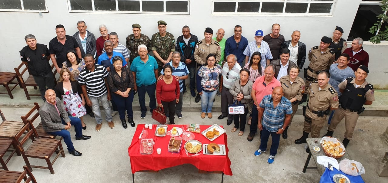 POLÍCIA MILITAR DE VIÇOSA REALIZA SEGUNDO ENCONTRO DOS VETERANOS