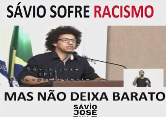 VEREADOR DE VIÇOSA É VÍTIMA DE RACISMO