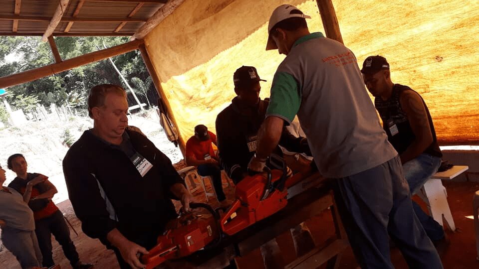 CURSO DE MOTOSSERRA FOI OFERTADO EM SÃO MIGUEL DO ANTA