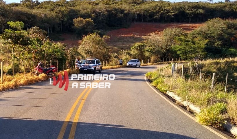 MOTOCICLISTA MORRE EM ACIDENTE NA ESTRADA QUE LIGA PEDRA DO ANTA À TEIXEIRAS