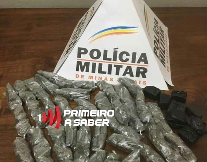 HOMEM É PRESO POR TRÁFICO DE DROGAS EM SÃO GERALDO