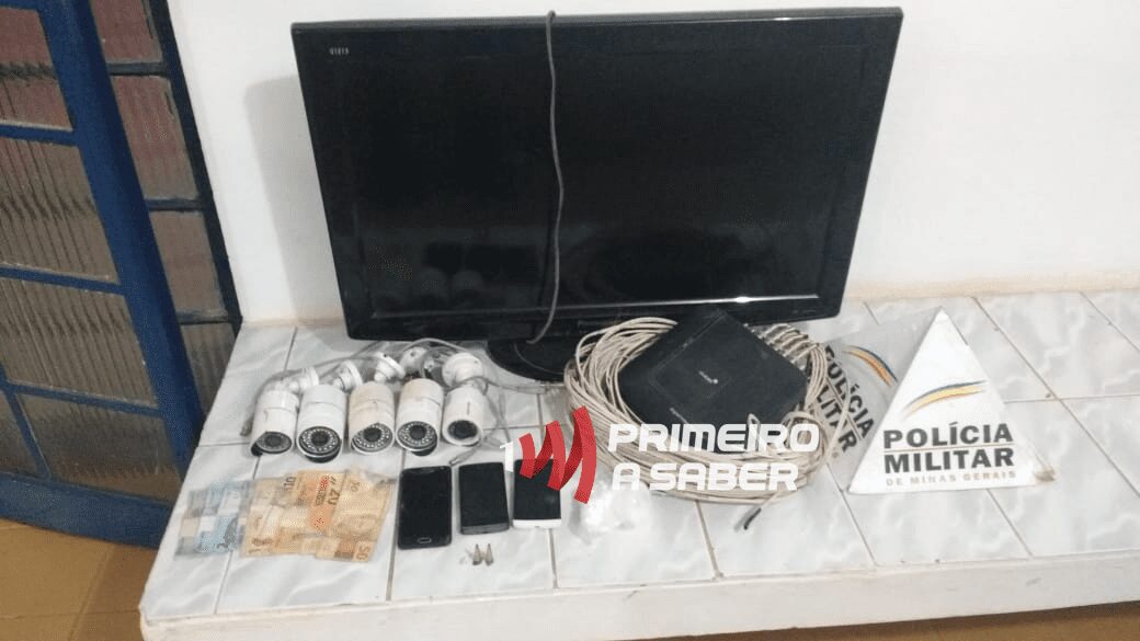 HOMEM É PRESO POR TRÁFICO DE DROGAS EM SENADOR FIRMINO
