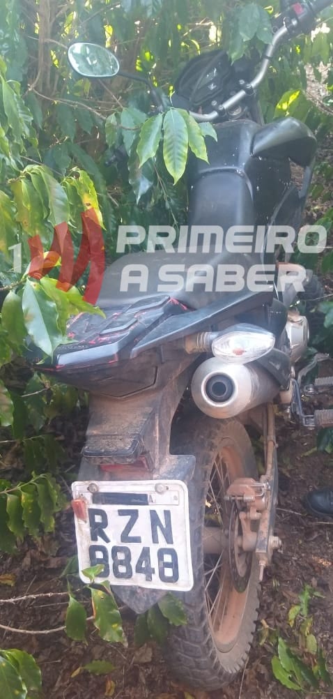 Motocicleta é roubada em São Miguel do Anta e recuperada em Canaã