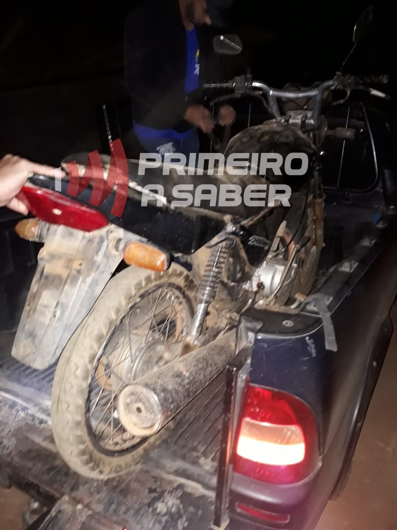 Homens são presos em Paula Cândido com motocicleta furtada em Viçosa