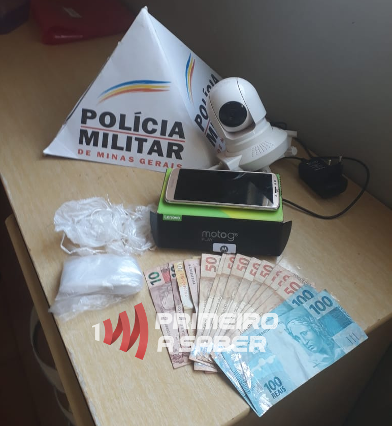 Polícia Militar efetua cumprimento de mandado e apreende câmeras de segurança em São Geraldo