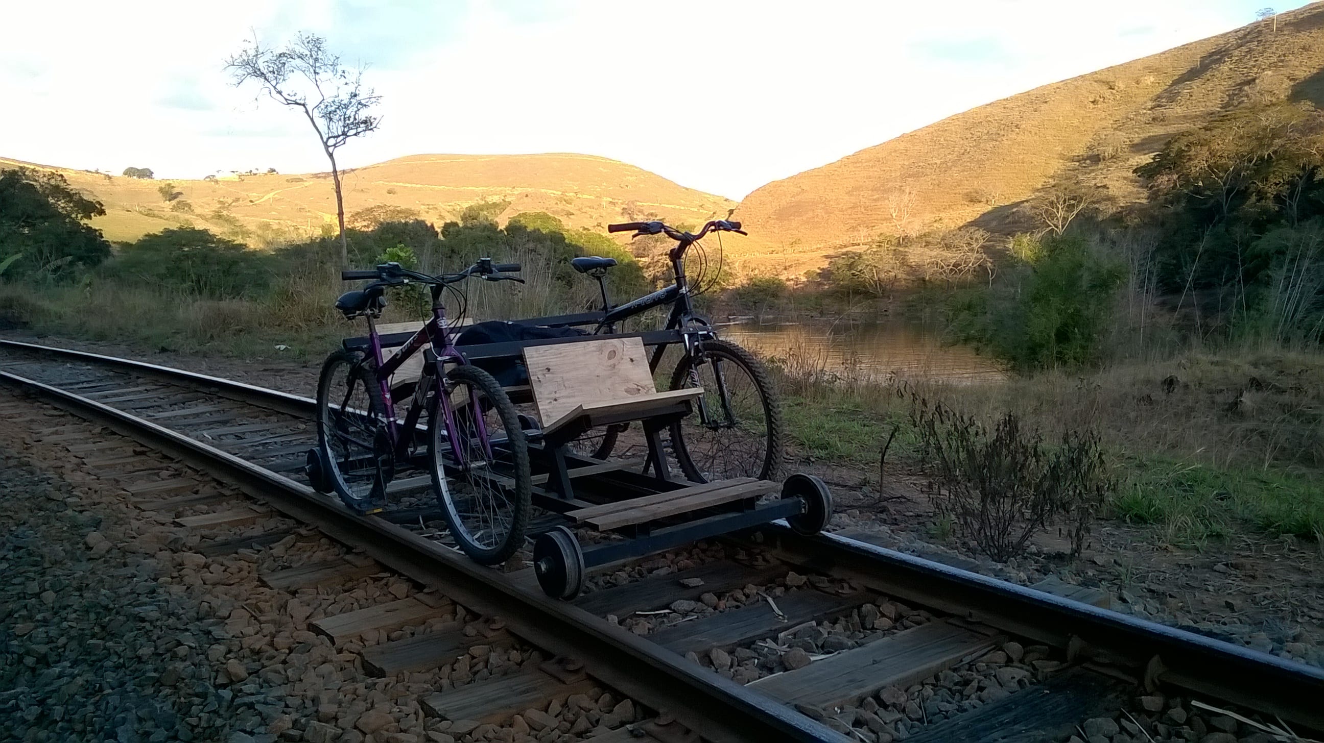 Biciclotrem reforça turismo em São Geraldo