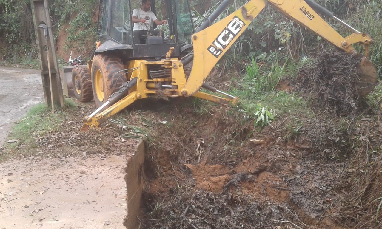 Secretaria de Obras está mobilizada para a recuperação do município