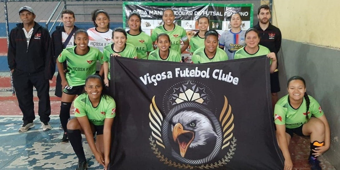 Viçosa F. C. é campeão no 4° Campeonato de Futsal Feminino de Ervália