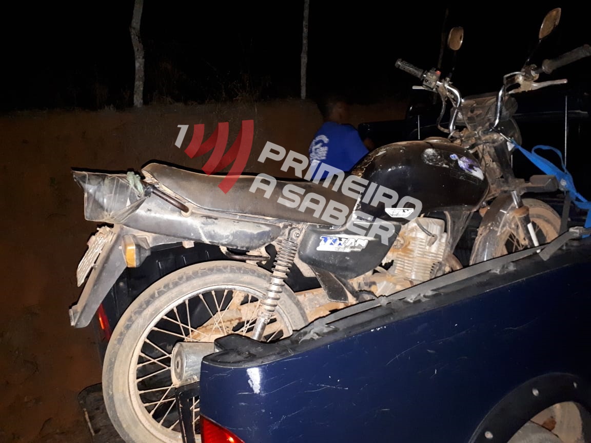 Motocicleta é roubada na Piúna e recuperada nas Coelhas