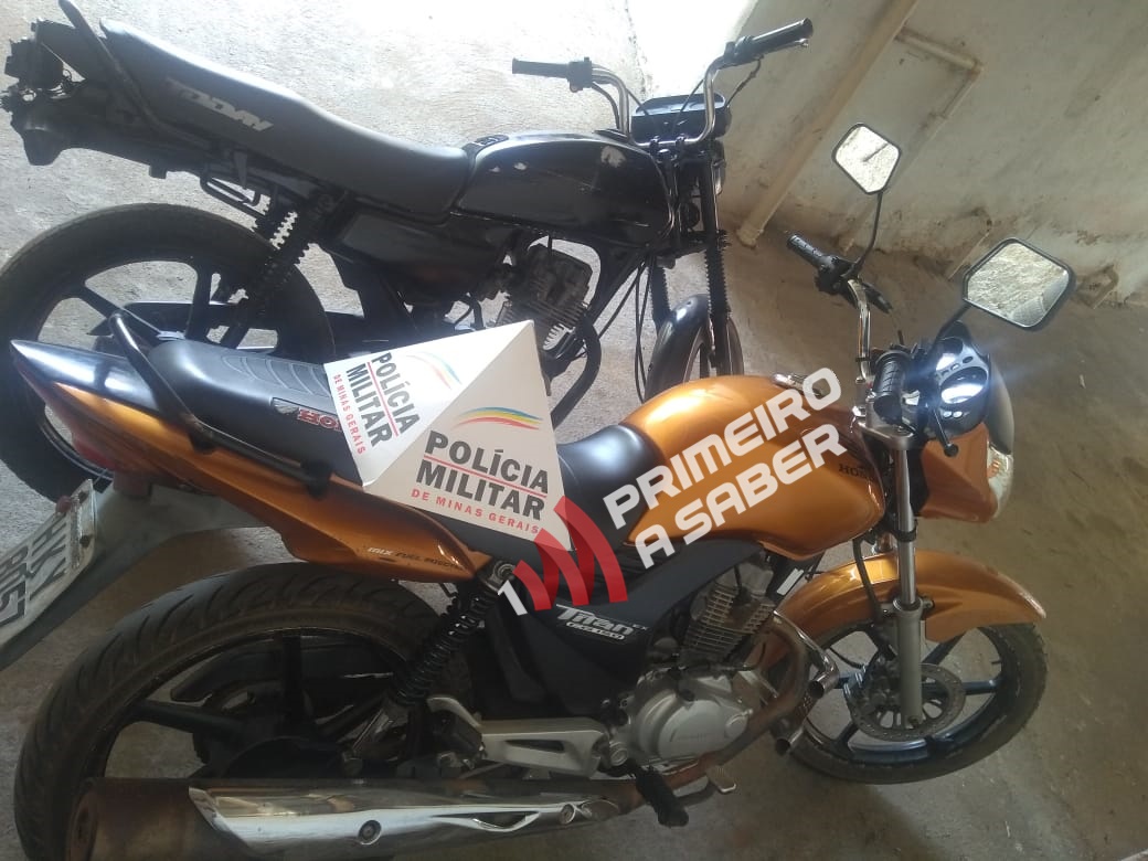 Motocicletas roubadas são recuperadas em Porto Firme