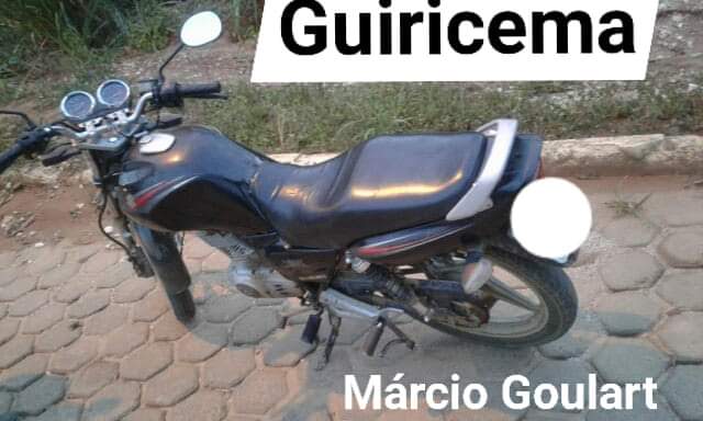 Motocicleta em situação irregular é recolhida pela polícia de Guiricema