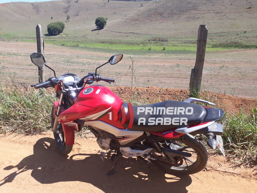 Bandidos roubam motocicleta e assaltam comércio no Monte Celeste em São Geraldo