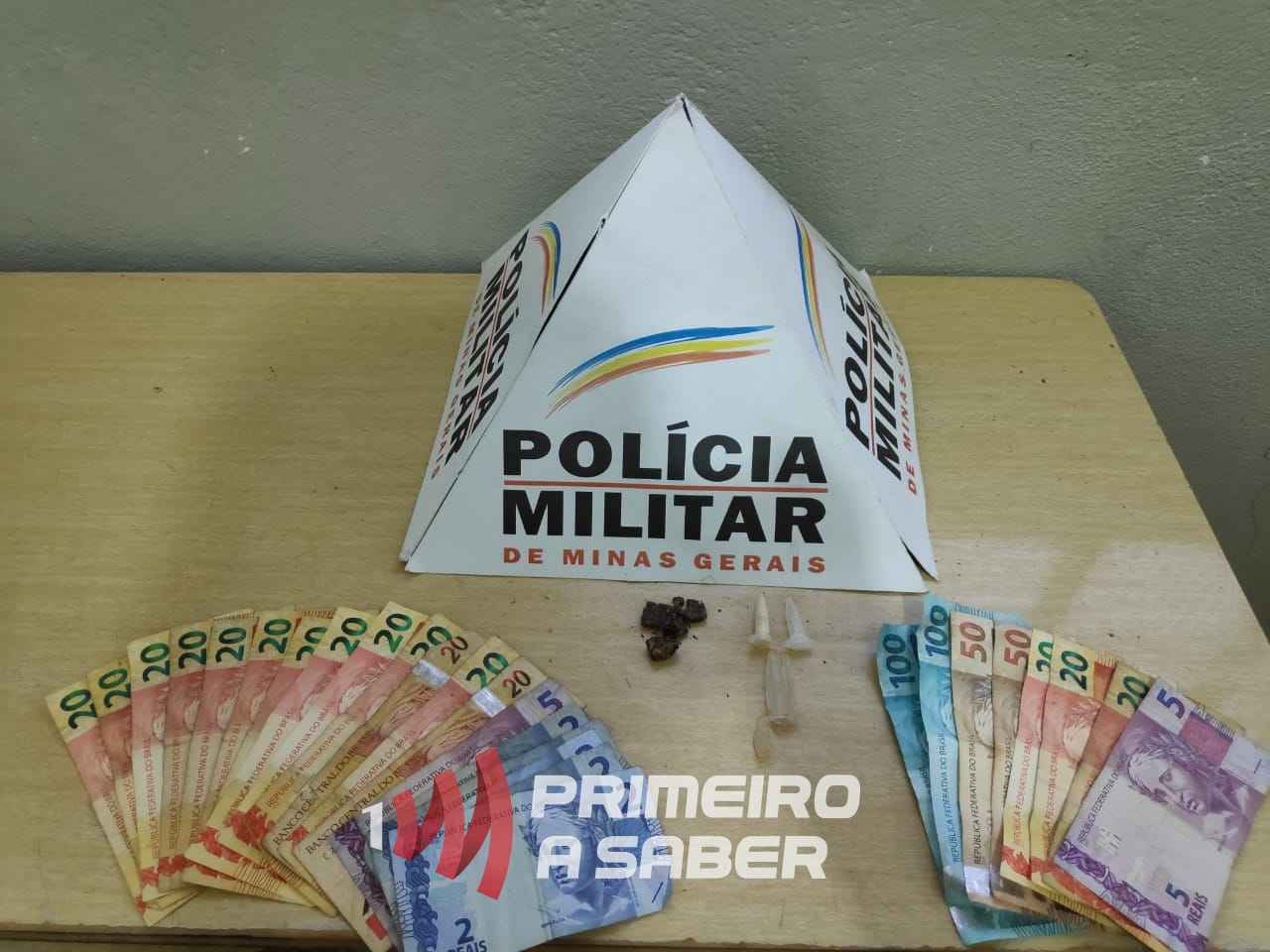 Homem é preso por tráfico de drogas em São Geraldo