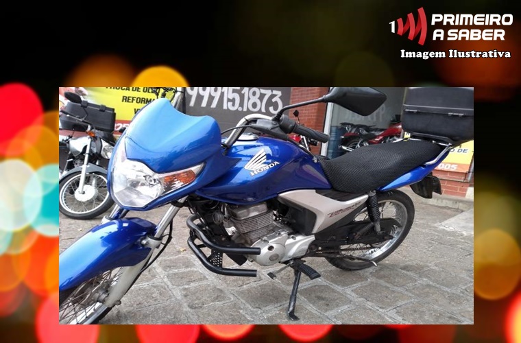 Motocicleta é roubada em Teixeiras