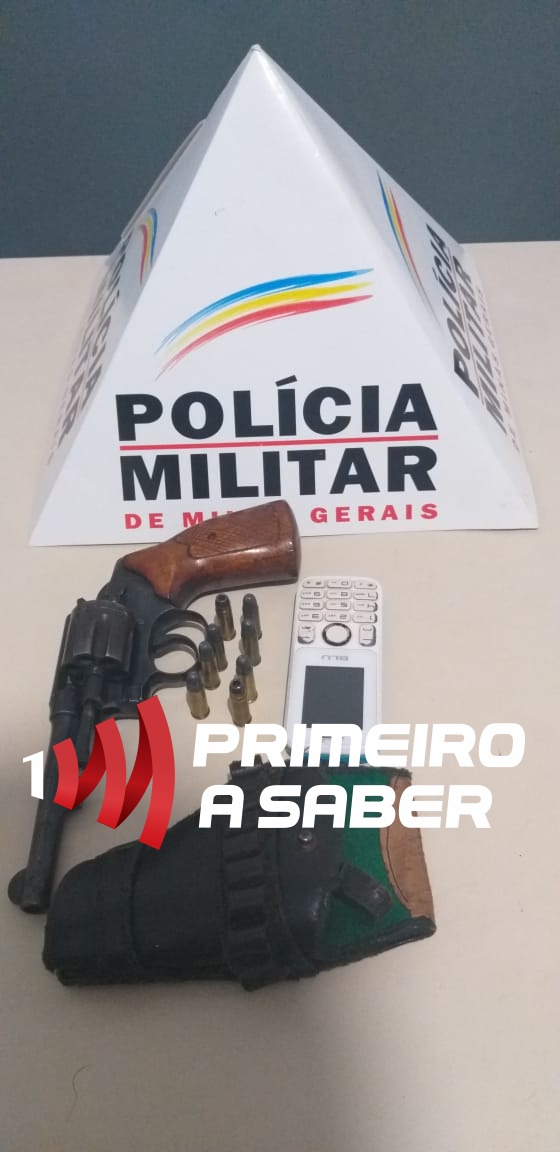 Homem é preso após atirar próximo a casa da ex-companheira em Teixeiras