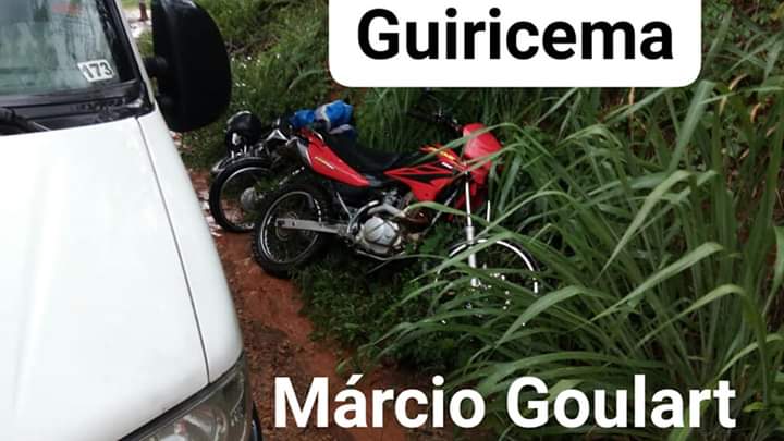 Grave acidente deixa dois feridos na estrada que liga a Guiricema
