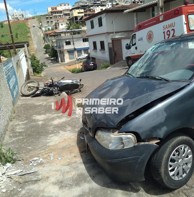 Acidente deixa ferido em Visconde do Rio Branco
