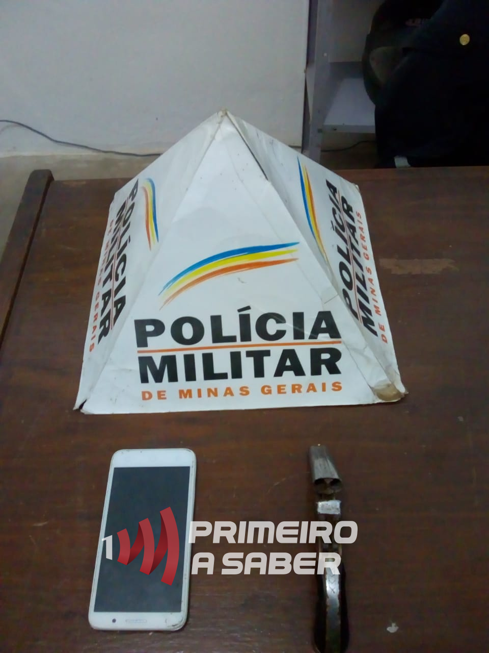 Homem é preso com arma em Senador Firmino