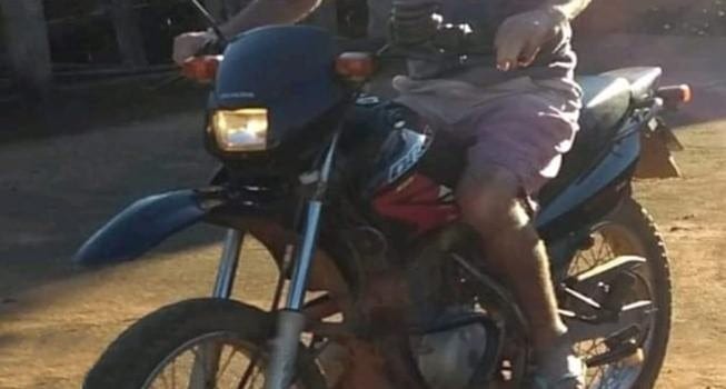 Motocicleta é roubada no Paraguai em Cajuri