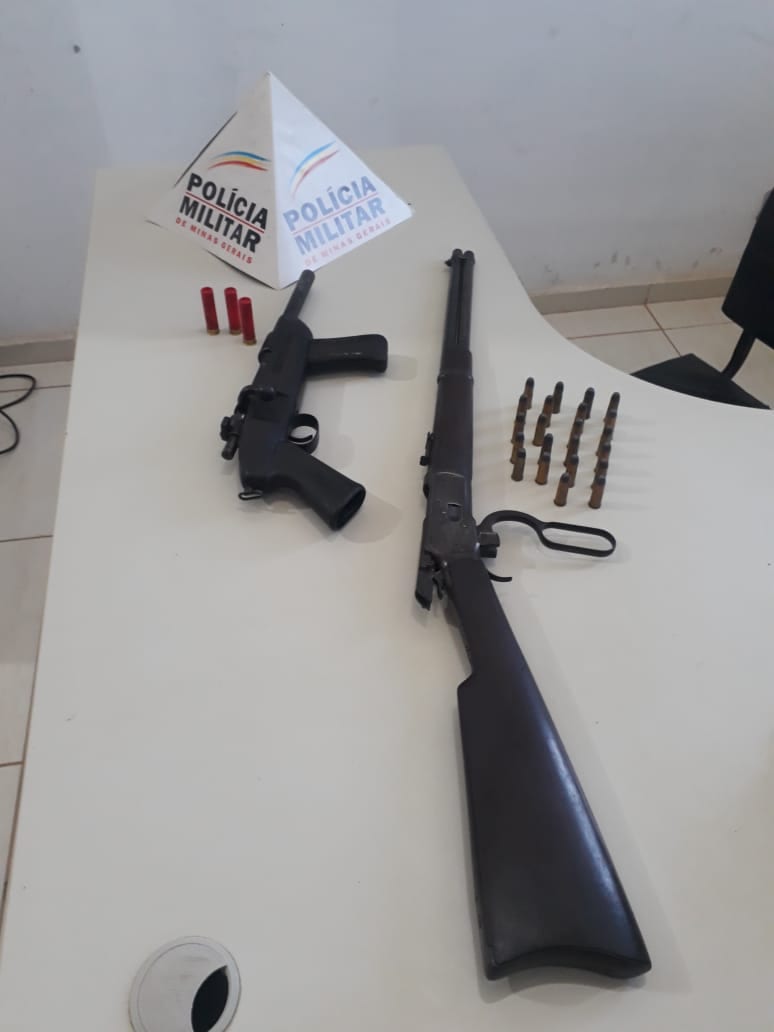Homem é preso com armas e munições na zona rural de Paula Cândido