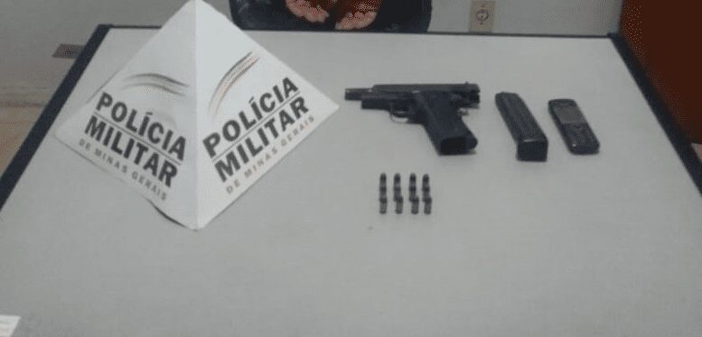 Homem é preso com arma em Visconde do Rio Branco