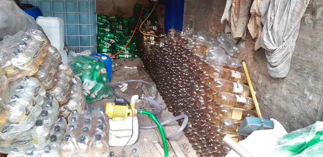 Operação conjunta é deflagrada em Ubá para combater adulteração de bebidas alcoólicas