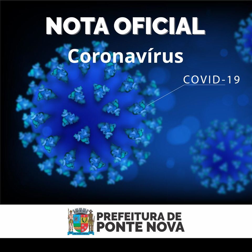 Prefeitura de Ponte Nova confirma mais dois casos de coronavírus