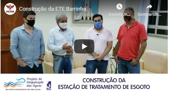 SAAE inicia obras da Estação de Tratamento de Esgoto na Barrinha