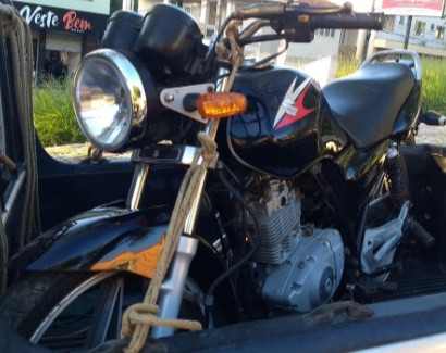 Jovem é preso com moto roubada no Eldorado em Ubá