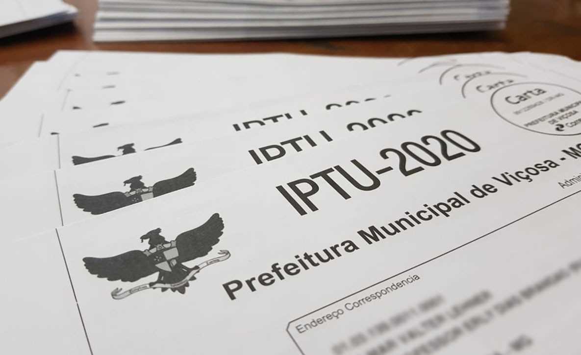 Carnês de IPTU e ISSQN são enviados para contribuintes
