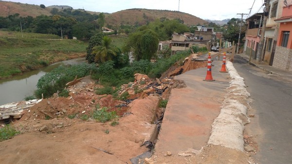 Muriaé inicia processo licitatório para construção de muro de contenção no Bairro Encoberta