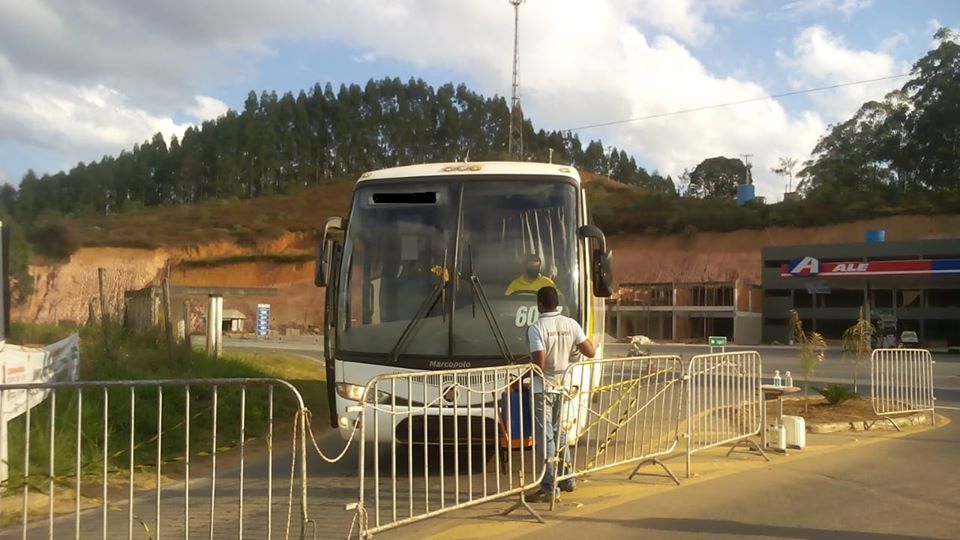 4 casos de Covid-19 são identificados entre passageiros de ônibus em Cajuri