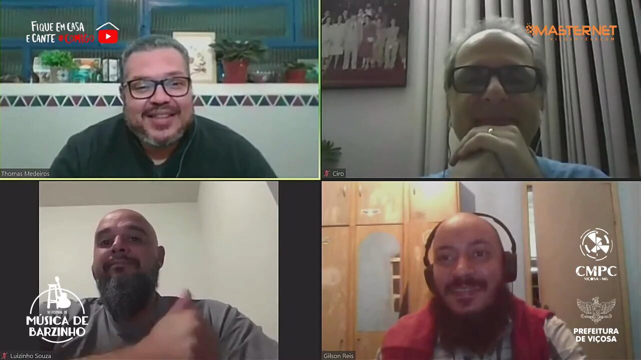 Festivais online agitam o cenário cultural durante a pandemia em Viçosa