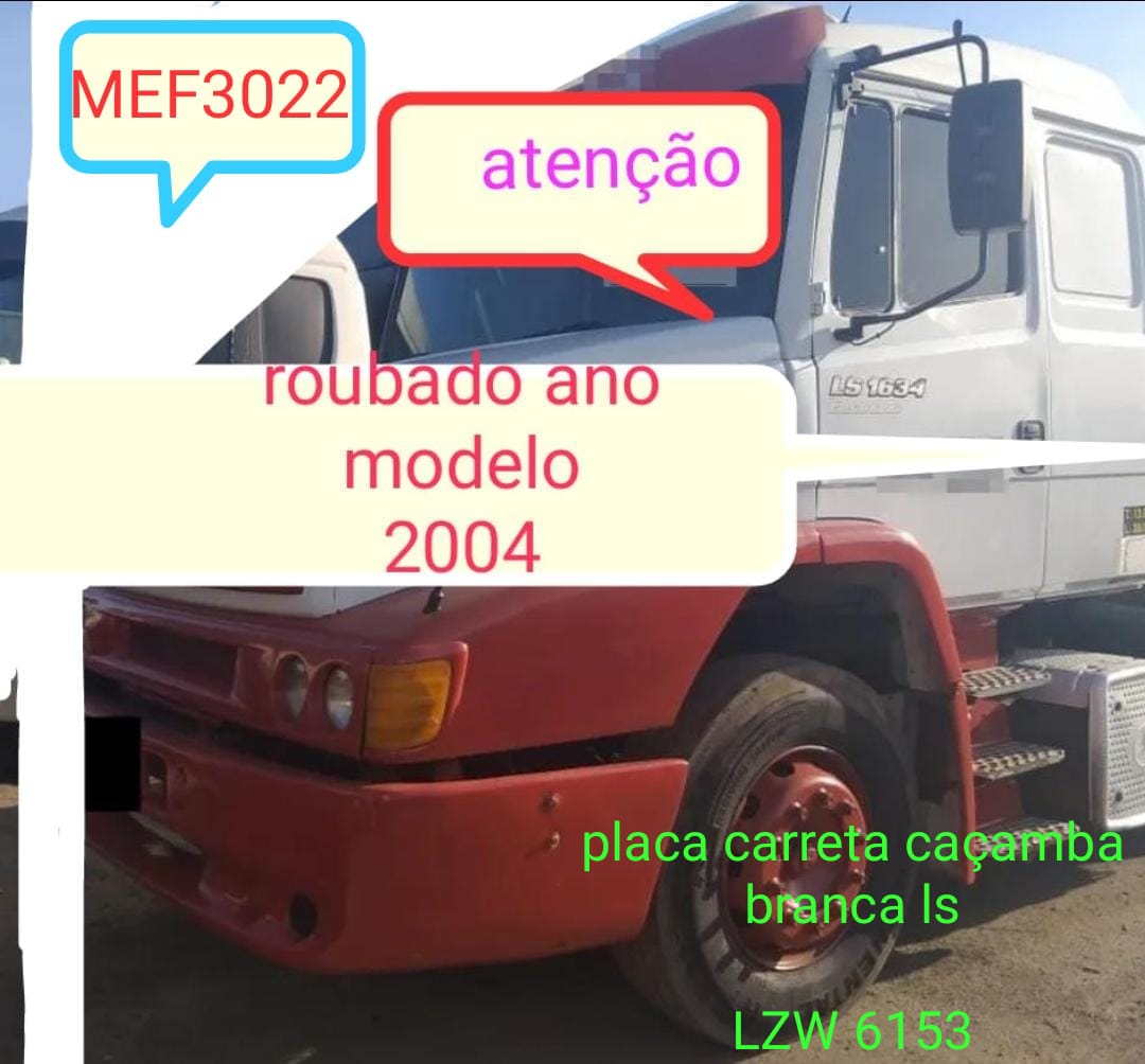 Carreta estacionada próximo a posto de combustível é furtada em Teixeiras