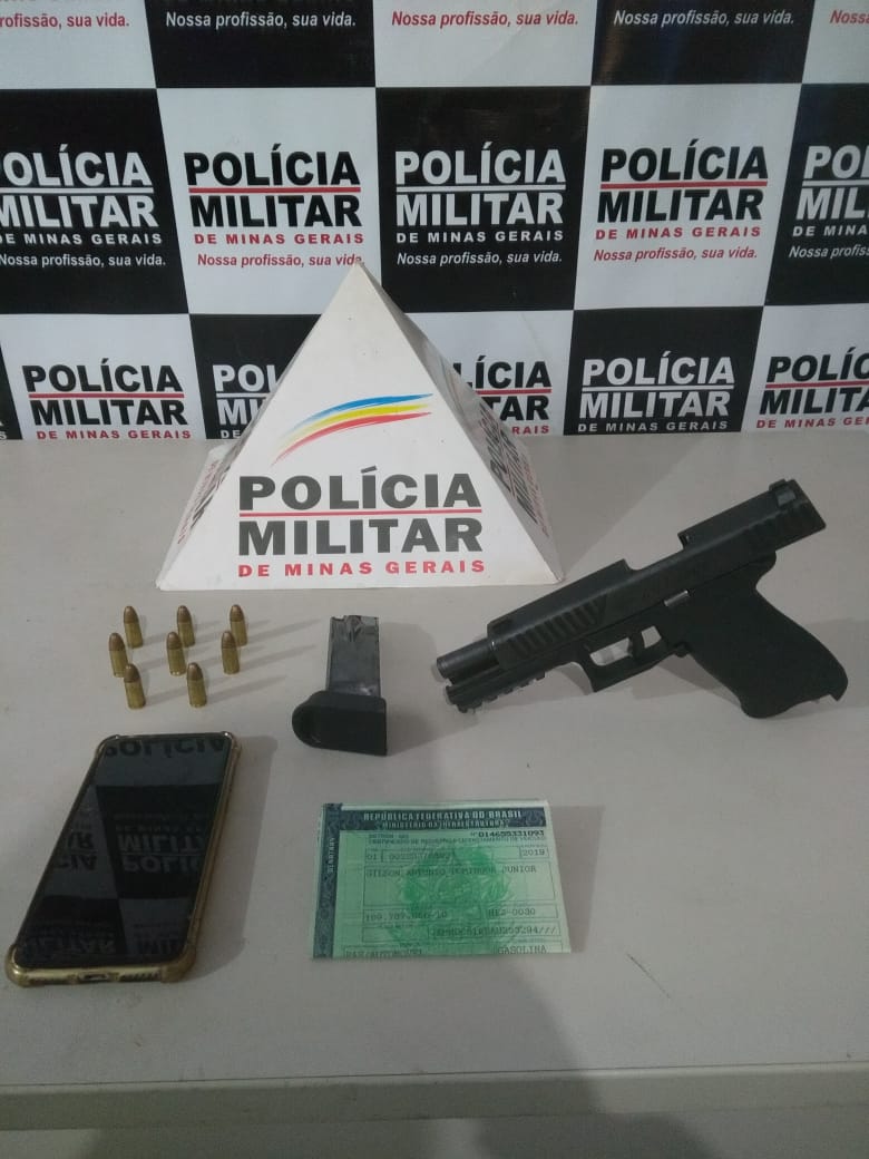 Homem é preso com arma de fogo no Triângulo Novo em Ponte Nova