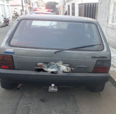 PM localiza carro furtado em Visconde do Rio Branco